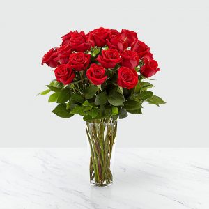 Photo of Long Stem Red Rose Bouquet